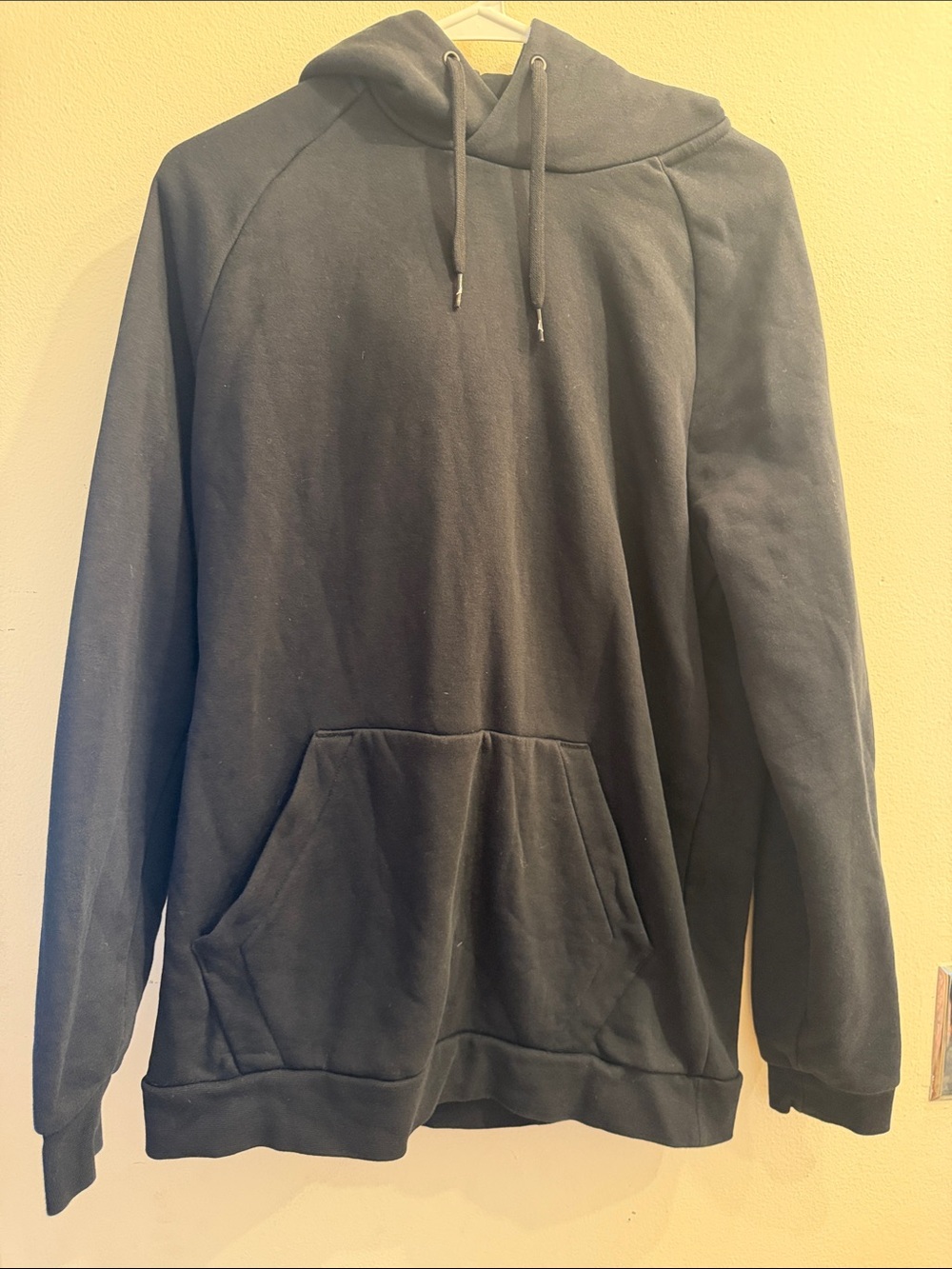 Jordan Black Pullover Hoodie with Kangaroo Pocket